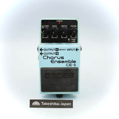 Boss CE-5 Chorus Ensemble (Blue or Pink Label) | Reverb