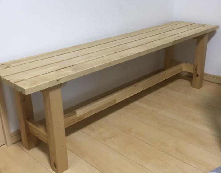 名古屋市名東区 IKEA イケアNORDENノールデン 木製ベンチの買取参考