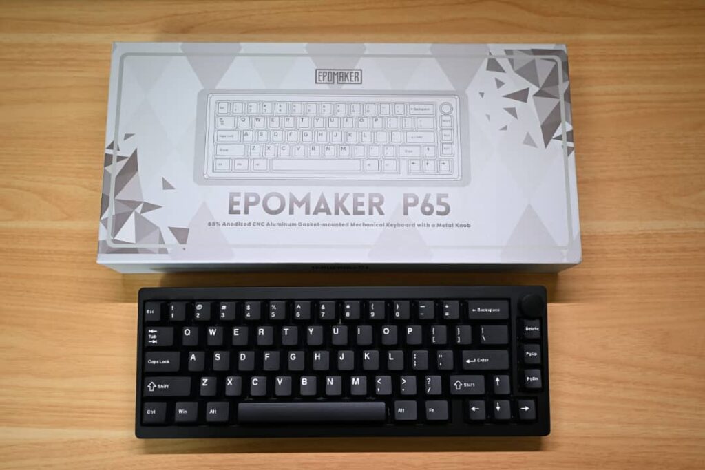 EPOMAKER P65レビュー｜高級感あふれるフルアルミボディが美しい一軍