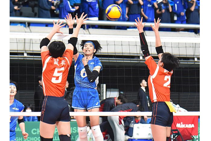 大会速報】女子西原、2回戦突破ならず 春高バレー 強豪、誠英（山口）