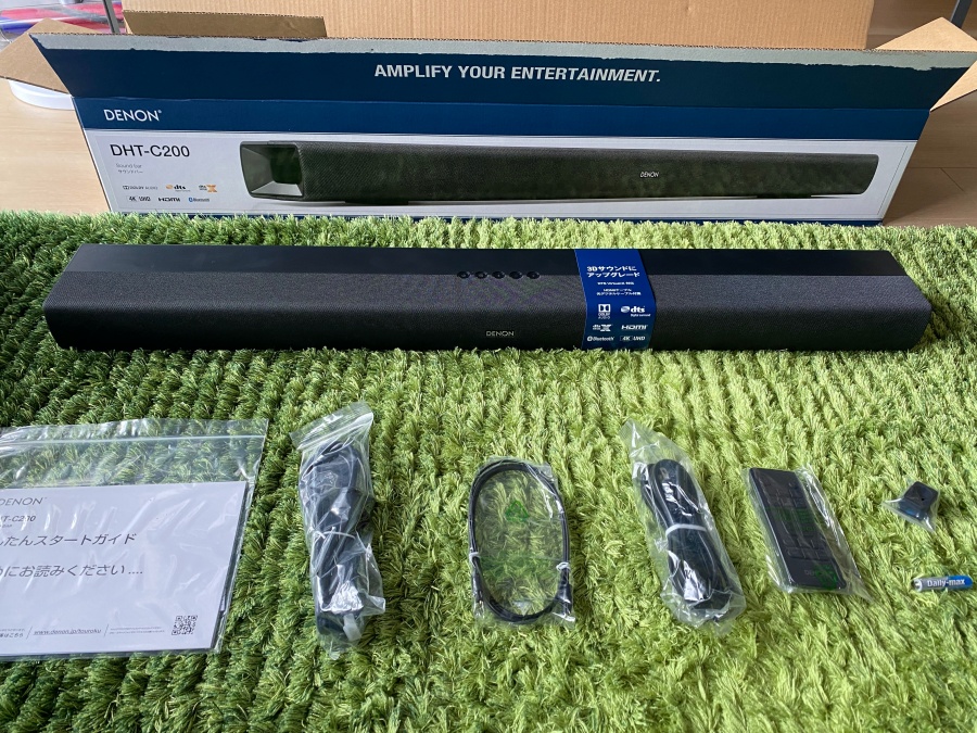 ホームシアターはオールコストコで間違いない！DENONサウンドバーDHT