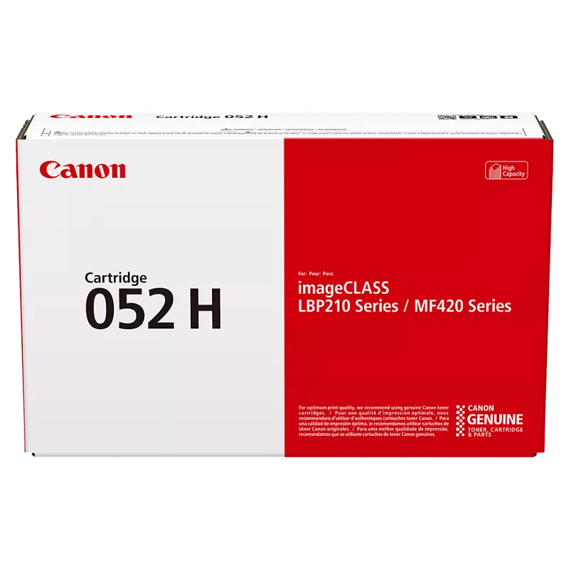 Shop Canon 052 Black Toner Cartridge, High Capacity | Canon U.S.A., In