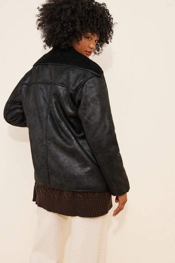 Laurence Vegan Suede Jacket | Nuuly