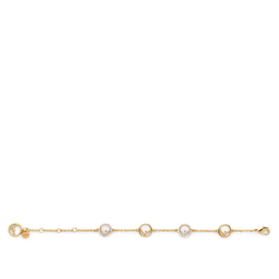 エフ イズ フェンディ ブレスレット クリスタル ゴールド | Fendi