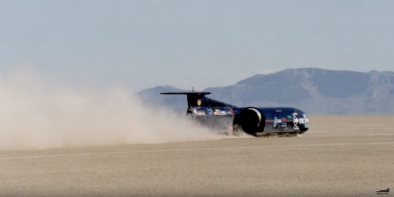 ボンネビル最高速スラストTHRUST SSC 763.035 MPH 🚀 Meet Thrust SSC
