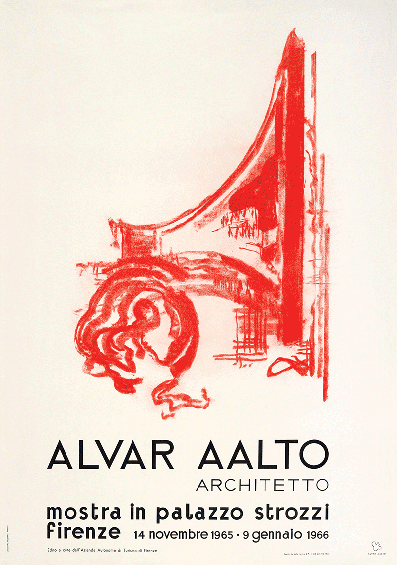 The first series of Alvar Aalto art posters is devoted to