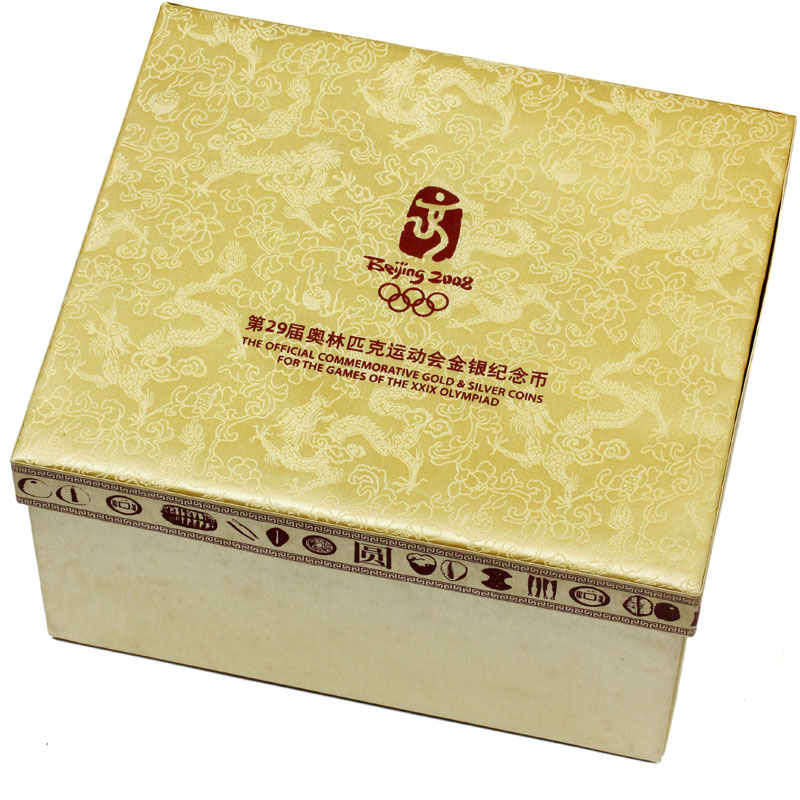 中国2008年 北京オリンピック大会記念 金銀貨幣 全18種セット プルーフ