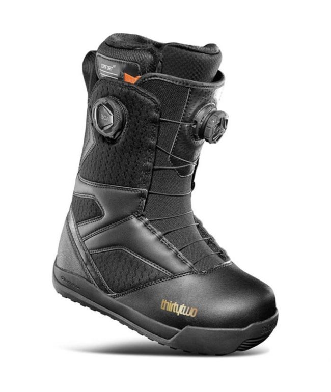 ThirtyTwo STW Double Boa Black Snowboard Boots 2024 | Zumiez