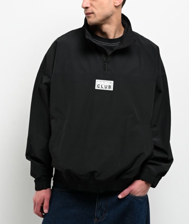 FB County Black Velour Track Jacket | Zumiez
