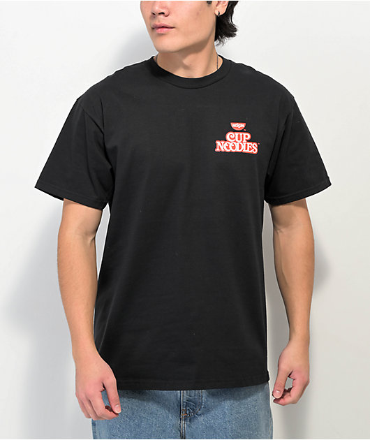 CupNoodle × CLUBHAUS T-Shirt BLACK L CupNoodle × CLUBHAUS T-Shirt