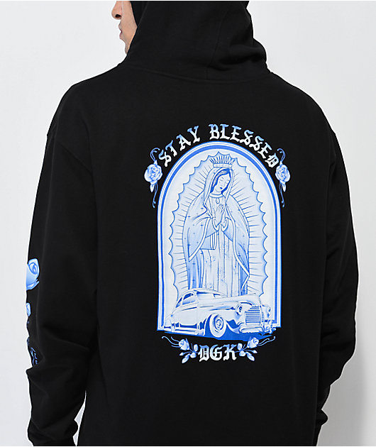 DGK Lo Side Black Fleece Zip Hoodie | Zumiez