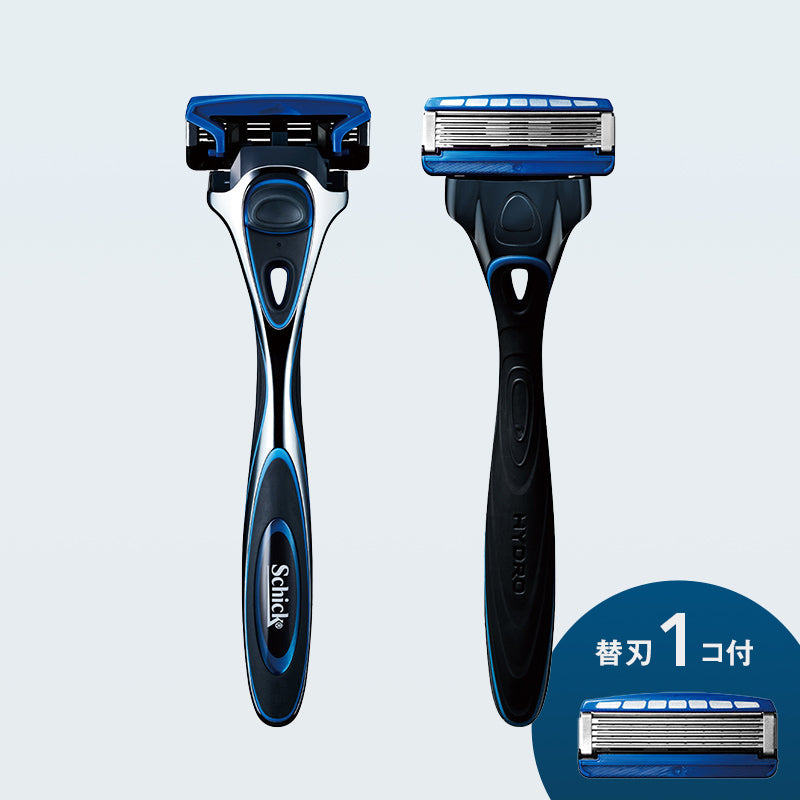 シック｜ハイドロ5 プレミアム つるり肌へ ホルダー （刃付き＋替刃1コ）