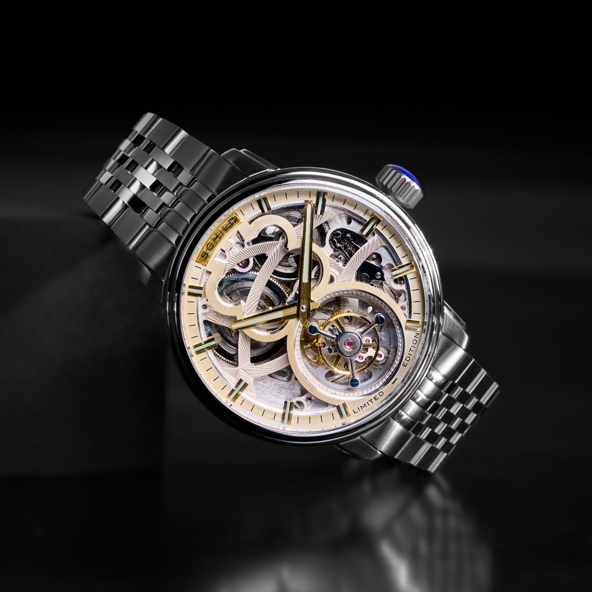 Morning Gold | Maximillian Tourbillon Limited Edition – Schild 1896