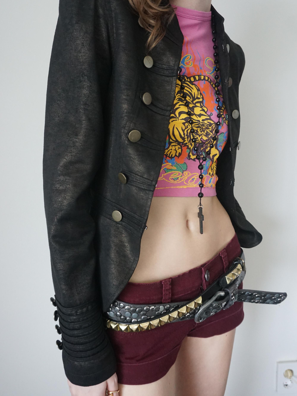 Brass Napoleon Jacket Black – SCULPTOR JAPAN