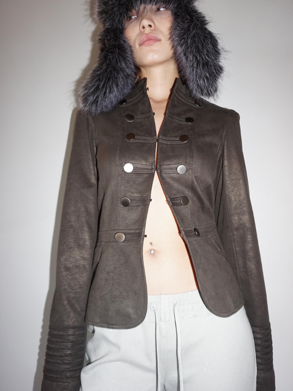 Brass Napoleon Jacket Khaki – SCULPTOR JAPAN