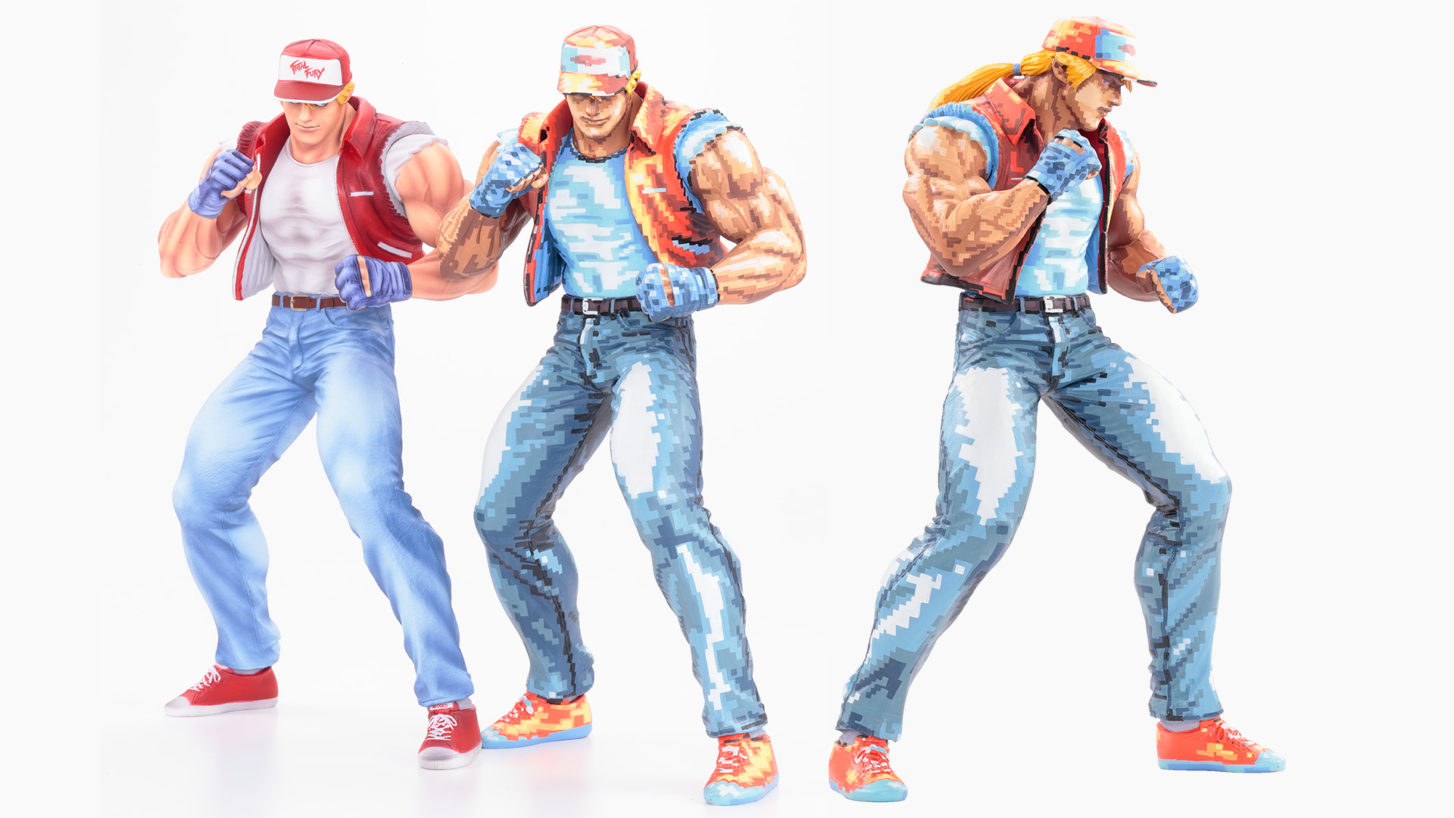 ついに量産化！？MAマン×STUDIO24「ドット絵風彩色」テリー・ボガード