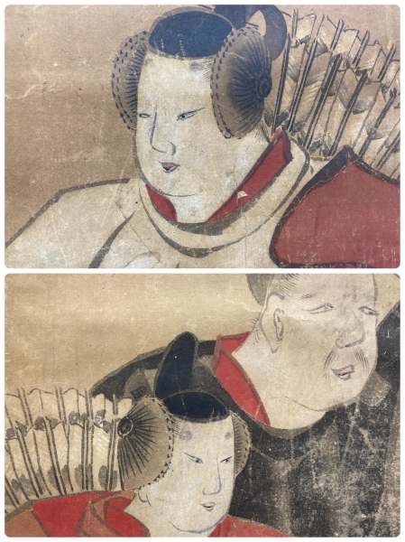 ◇6枚まとめて◇俵屋宗達(對青軒)「三十六歌仙」屏風剥がし まくり