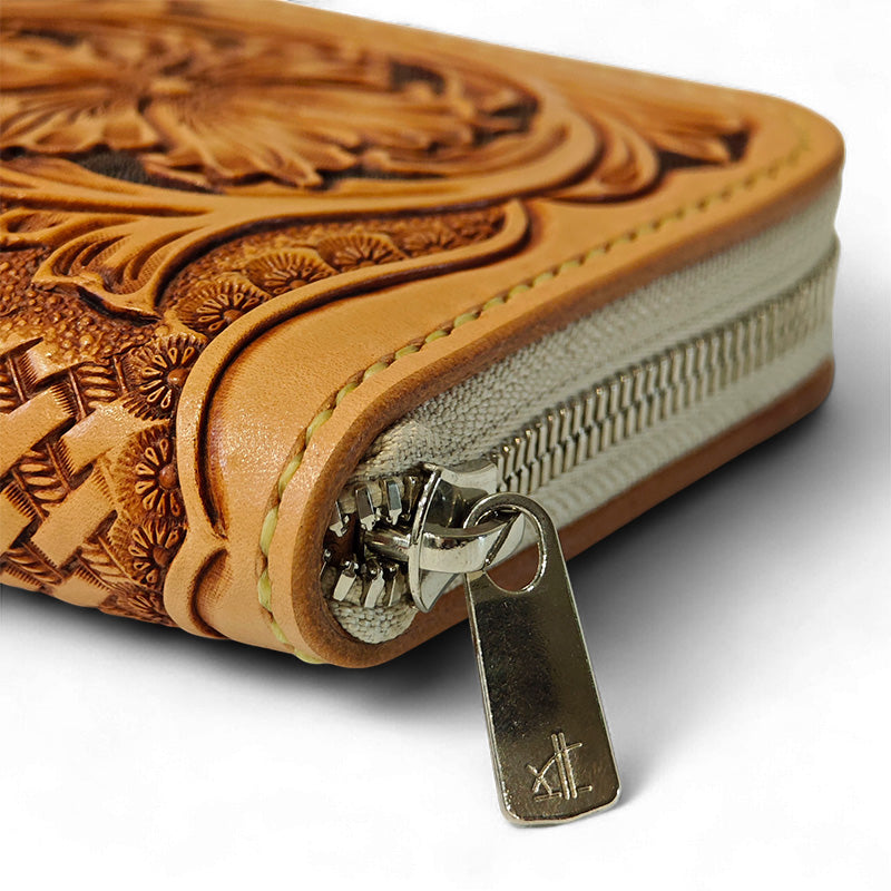 サムライクラフト ラウンドファスナー ロングウォレット タイプ1