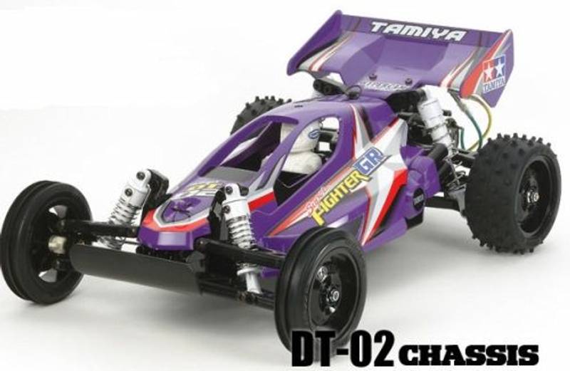 Tamiya 57854 1/10 Super Fighter GR Violet Racer DT-02 RTR - SamiRC