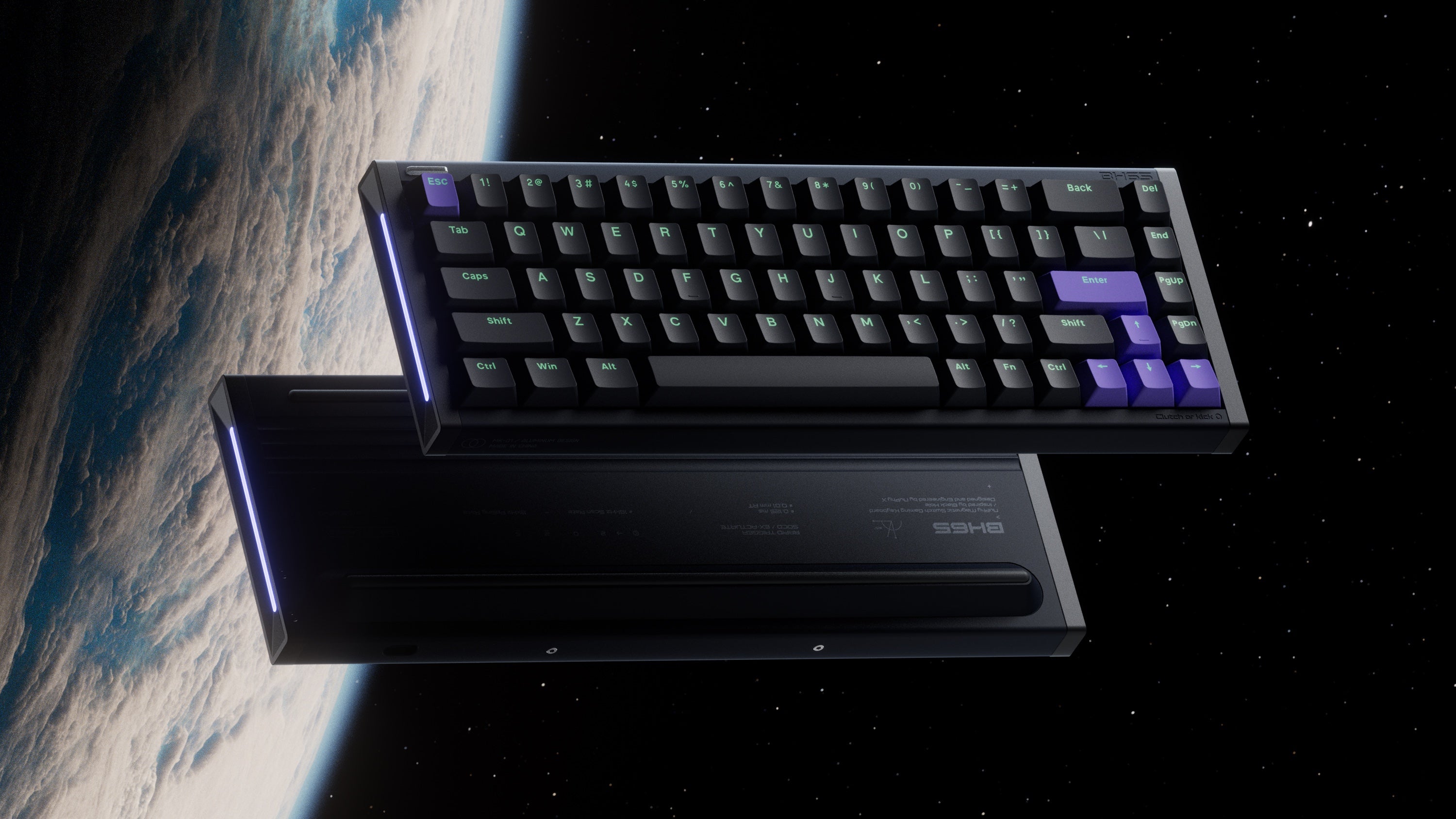 NuPhyX BH65 All-Aluminumボディ HEスイッチゲーミングキーボード