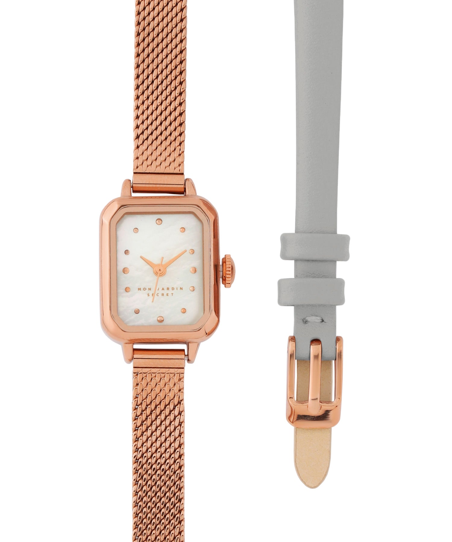 ANEMONE】スクエアフェイス2WAYウォッチ｜アネモネ・シエナロゼ