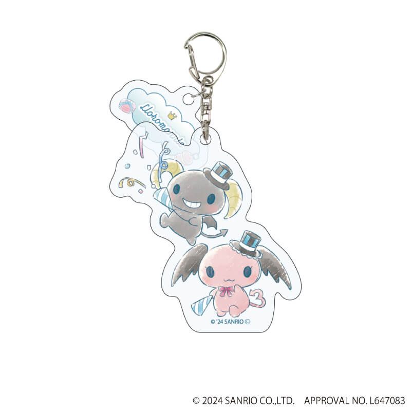 シナモロール｜パーツ付きアクリルキーホルダー「シナモロール」01