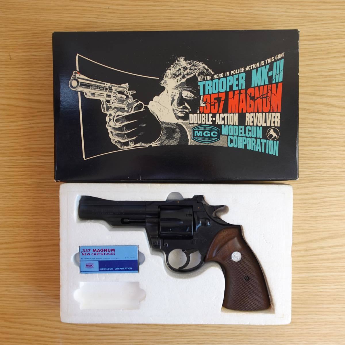 MGC TROOPER MK-Ⅲ 357 MAGNUM モデルガン #2689 | エアガン高価買取