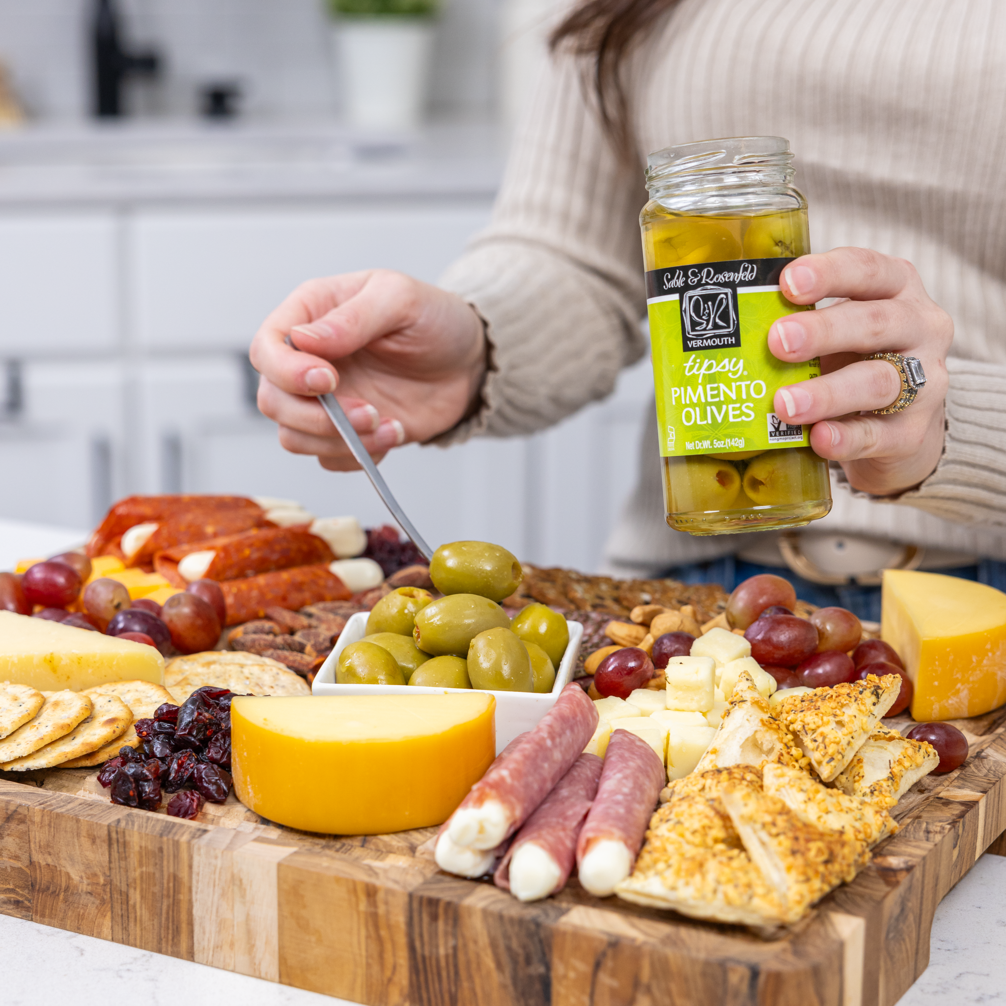 Sable & Rosenfeld | Tipsy Vermouth Pimento Olives – sableandrosenfeld