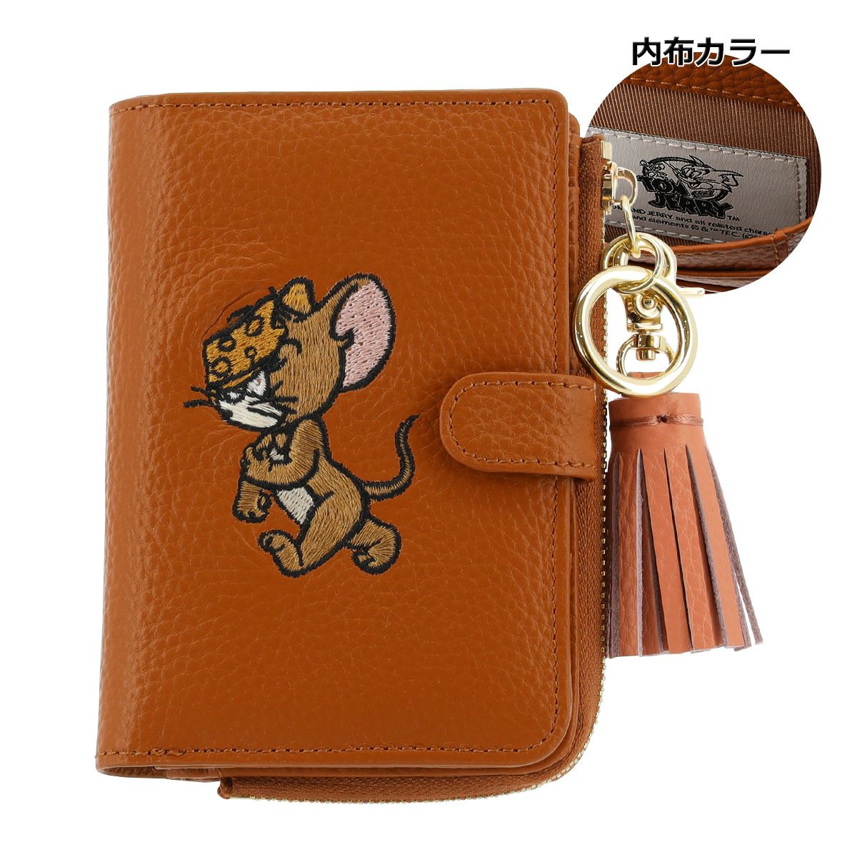 エフィー トムとジェリー 二つ折り財布 レディース CUB3-002 efffy TOM