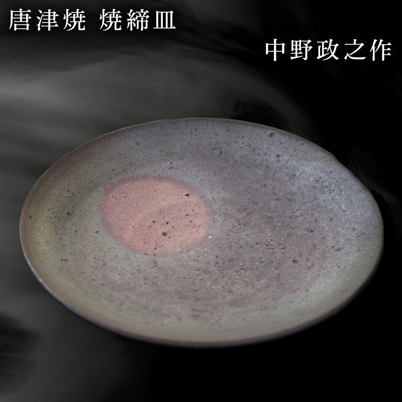 唐津焼 絵唐津中皿 中野政之作 – 【公式】唐津焼オフィシャルショップ