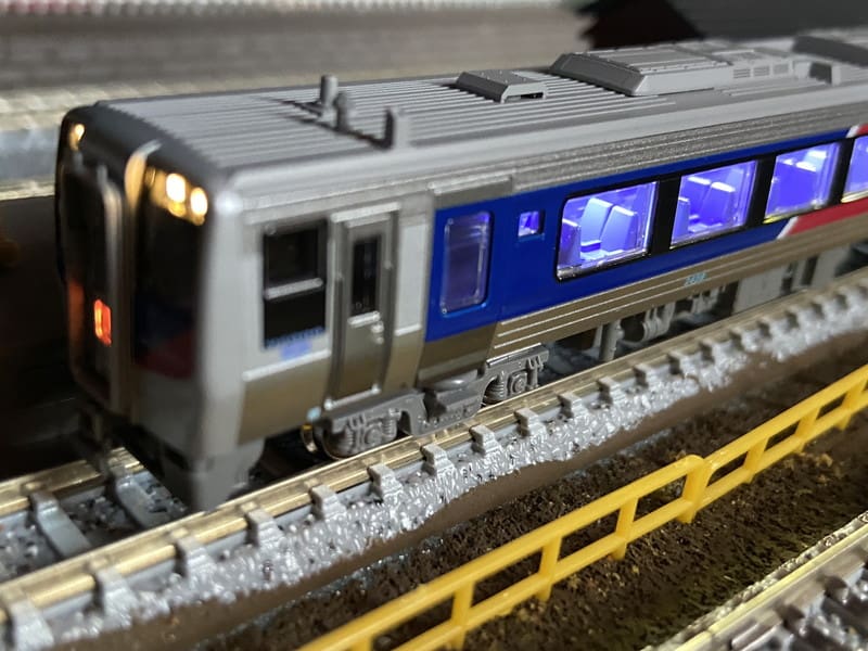 KOTO 10-1627 JR四国N2000系 3両セット 入線 ジオラマで撮影してみた