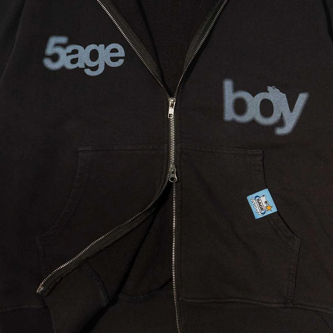 5ageboy zip Hoodie – SAGE.OFFICIAL