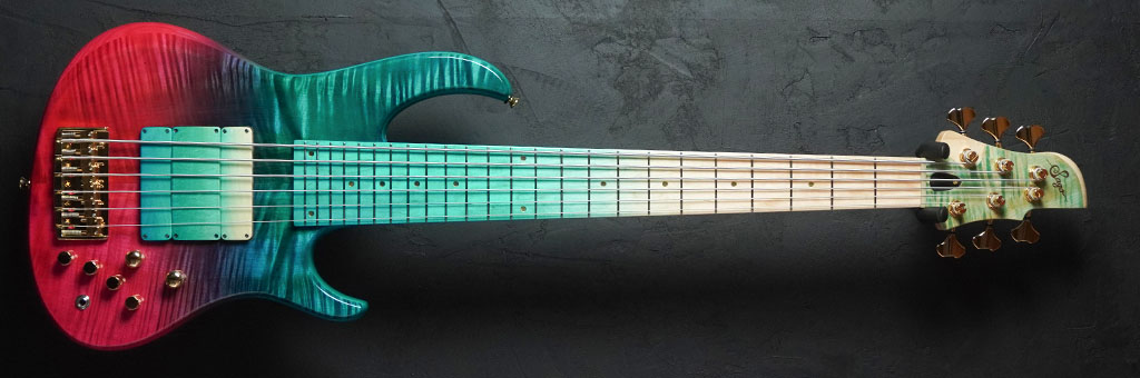6弦ベース | Sago New Material Guitars