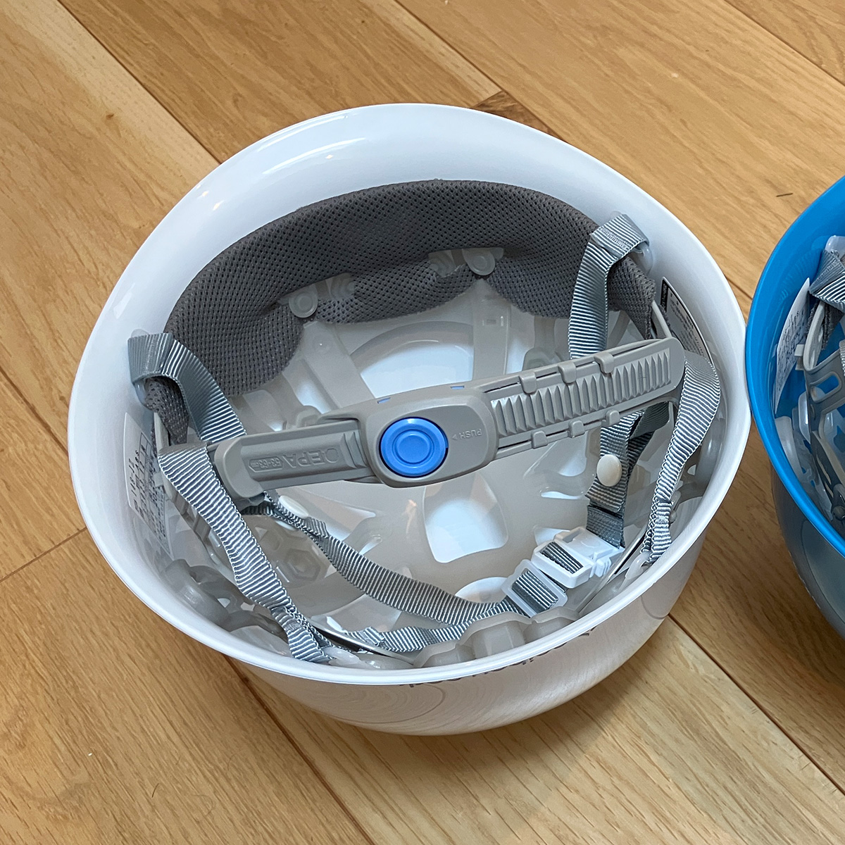 SAIBOU PARK｜飾れる防災ヘルメット STAR WHITE スターホワイト