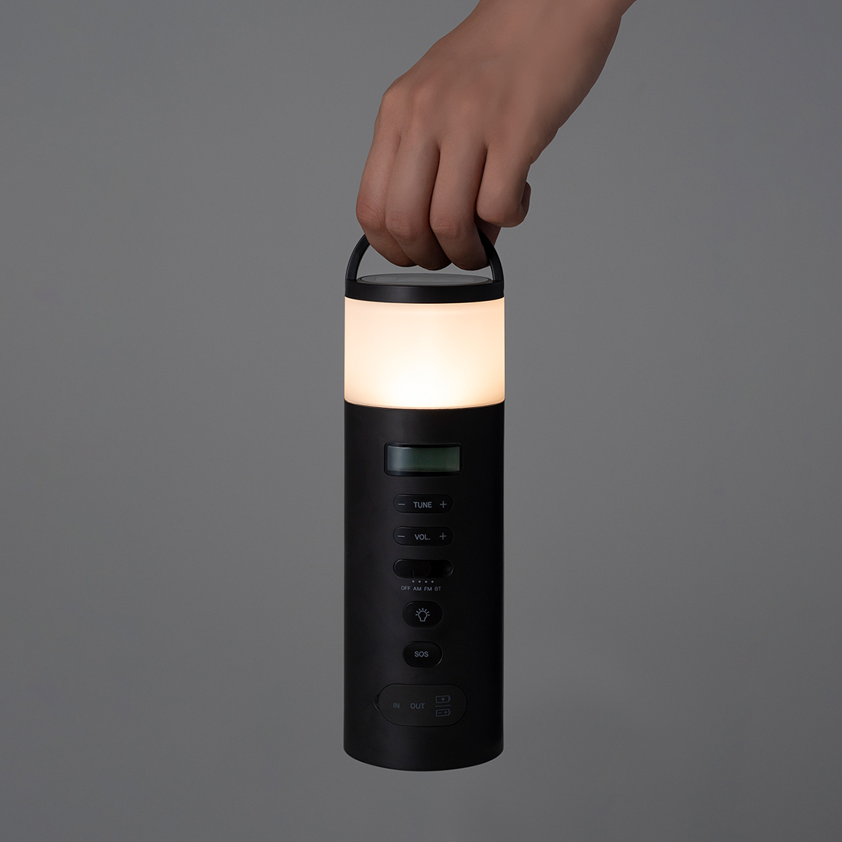 SAIBOU PARK｜±0 防災ラジオ ホワイト プラスマイナスゼロ XAR-J010-W