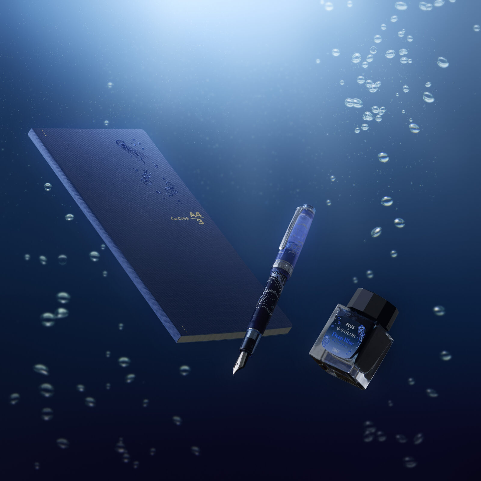 カ.クリエ プレミアムクロス×プロフェッショナルギアスリム 海月限定