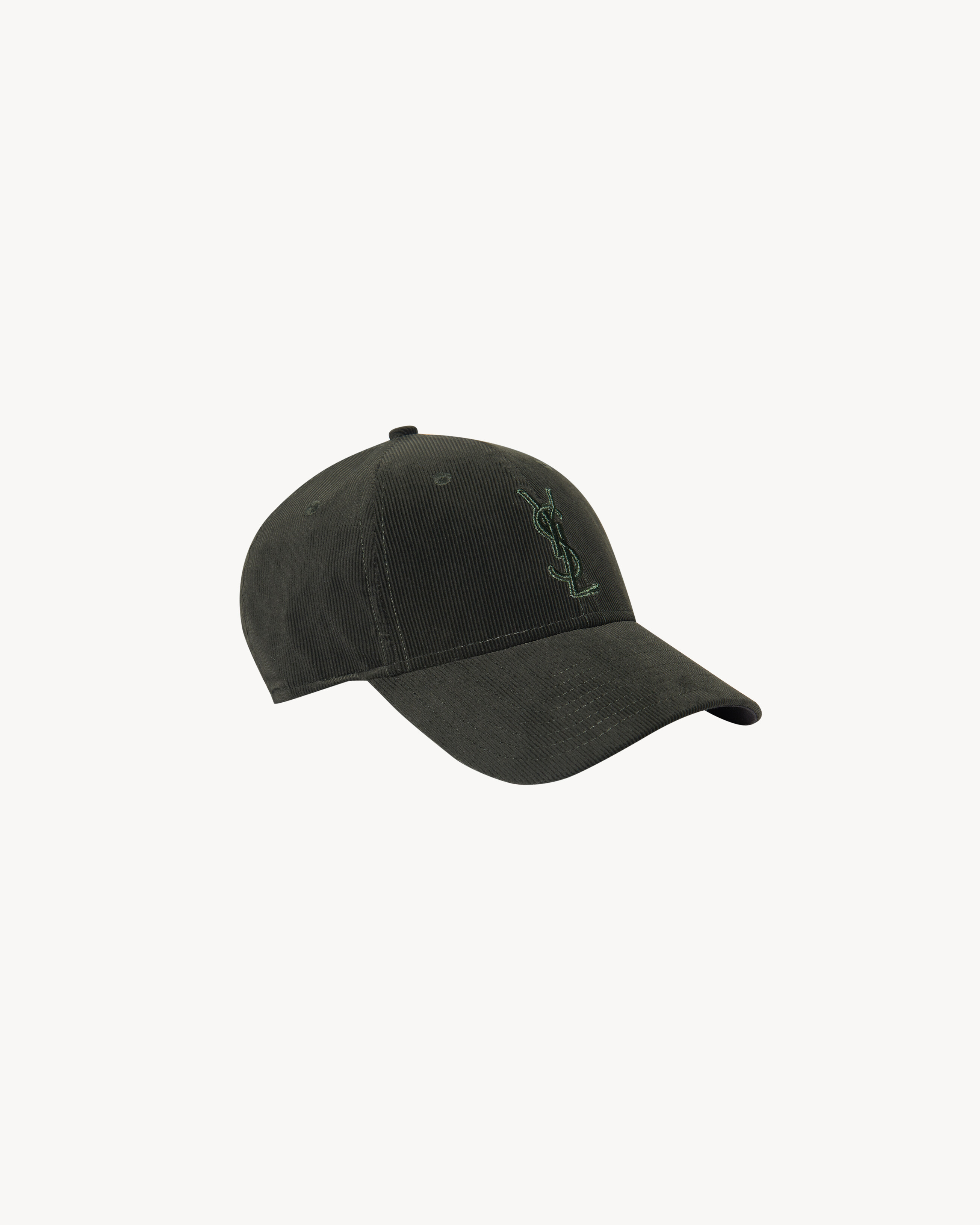 New Era コーデュロイ カサンドラキャップ グリーン | Saint Laurent