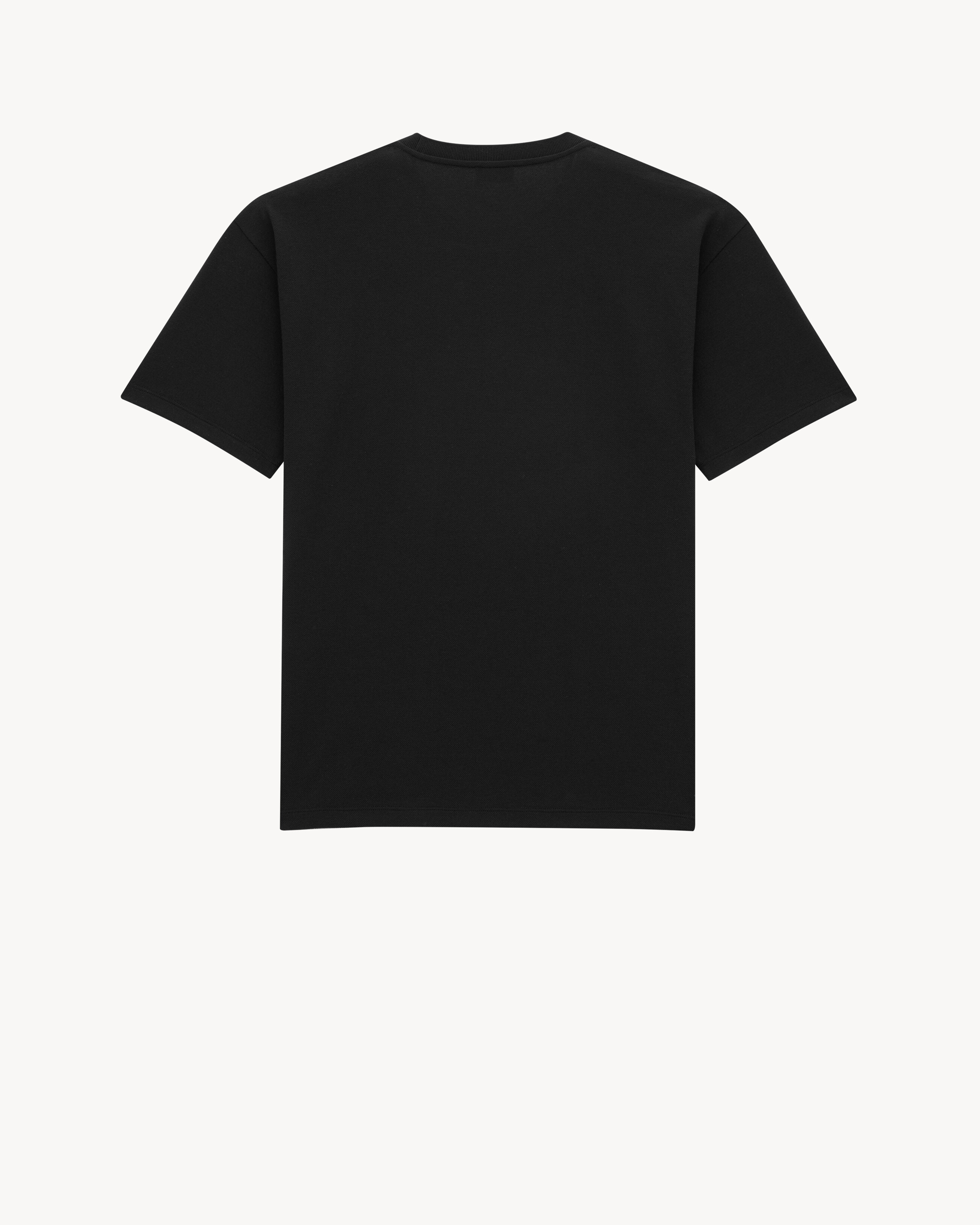 カサンドラ Tシャツ（ピケ） ブラック | Saint Laurent | YSL JA-JP