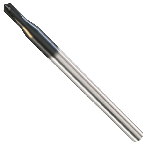 New Century / 4枚刃 / 超硬防振エンドミル / 90°面取り用 / 不等分割