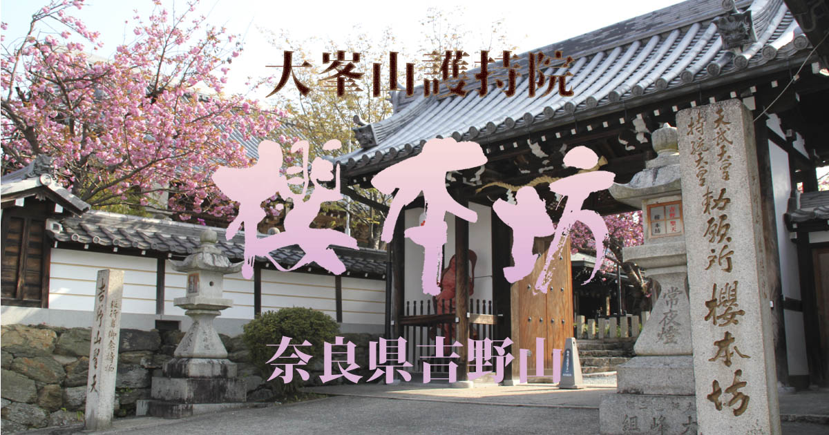 大峯山護持院 櫻本坊（桜本坊）