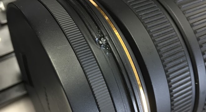 SIGMA 17-50mm F2.8 EX DC OSのレンズフードが緩いから対処 - Sakai