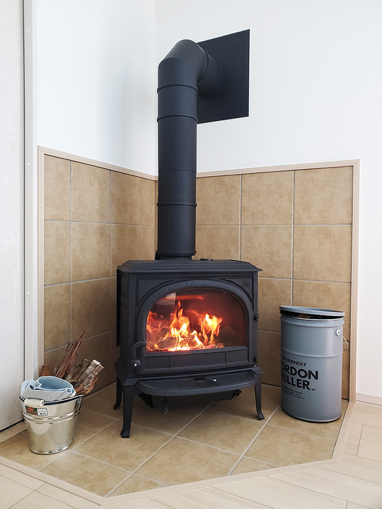 施工例｜札幌 薪ストーブ｜サカシタペチカ｜薪ストーブ・暖炉・ペチカ