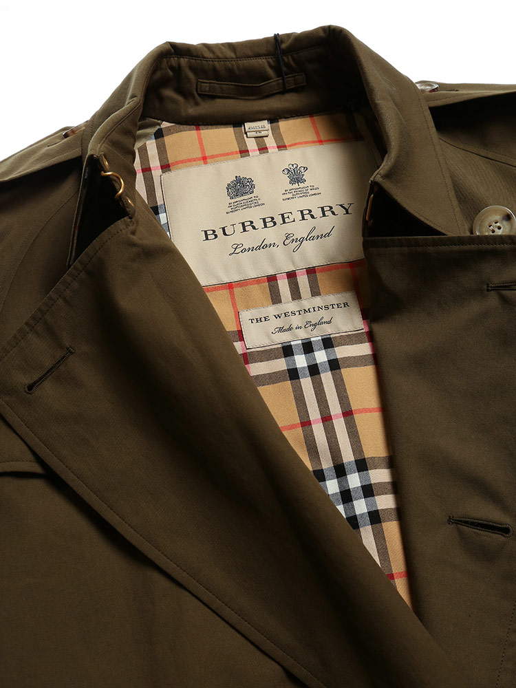 BURBERRY (バーバリー) コットン トレンチコート WESTMINSTER