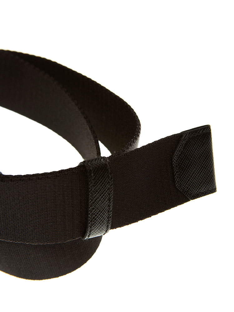 PRADA プラダ ロゴポーチ付き GIベルト ブランド メンズ ベルト ガチャ