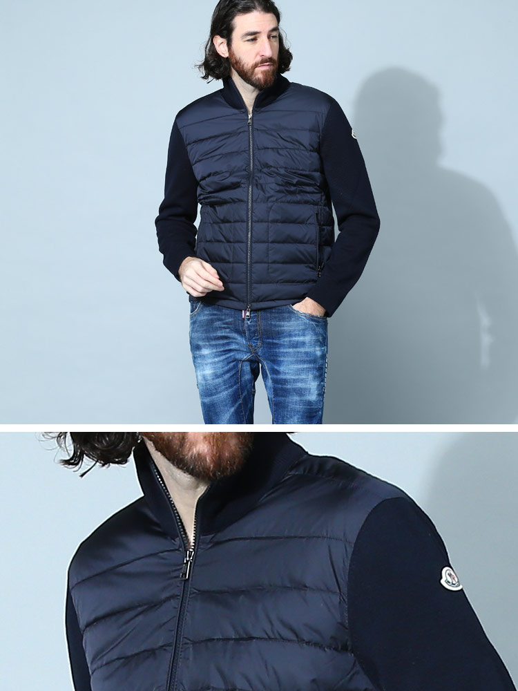 モンクレール メンズ ダウン MONCLER ブランド カーディガン アウター