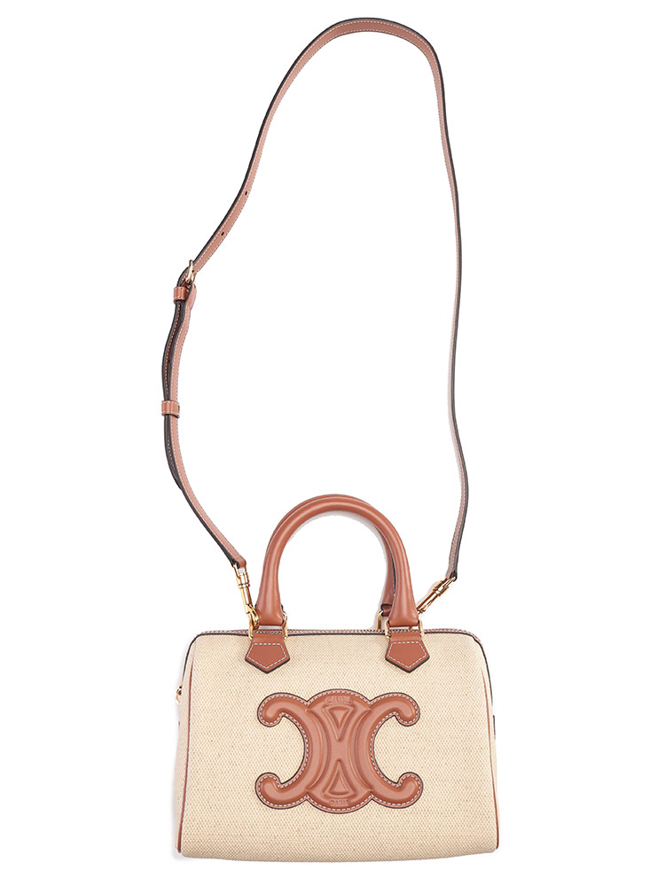 CELINE (セリーヌ) 2WAY キュイル スモール ボストンバッグ レディース