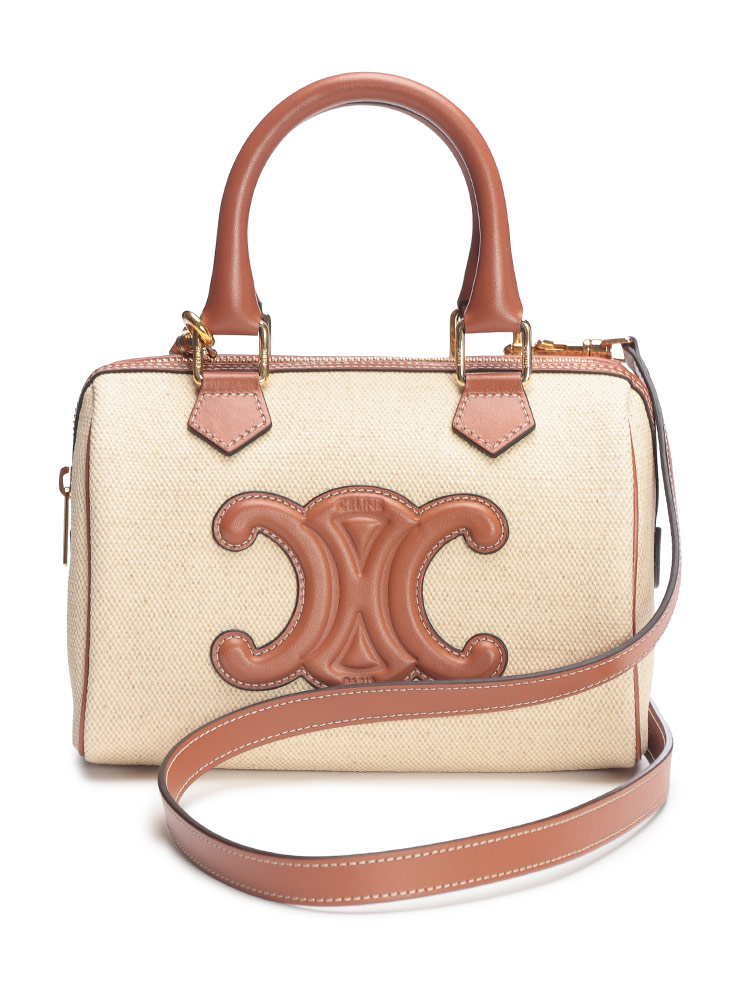 CELINE (セリーヌ) 2WAY キュイル スモール ボストンバッグ レディース