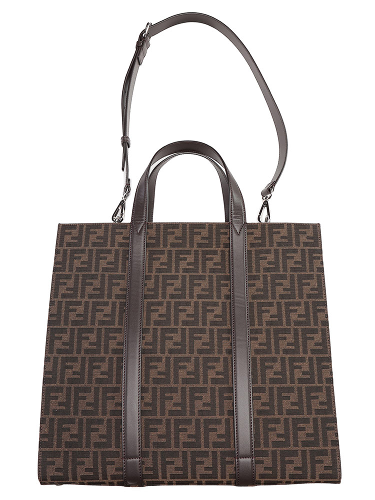 FENDI (フェンディ) 2WAY FFジャカード トートバッグ メンズ - バッグ