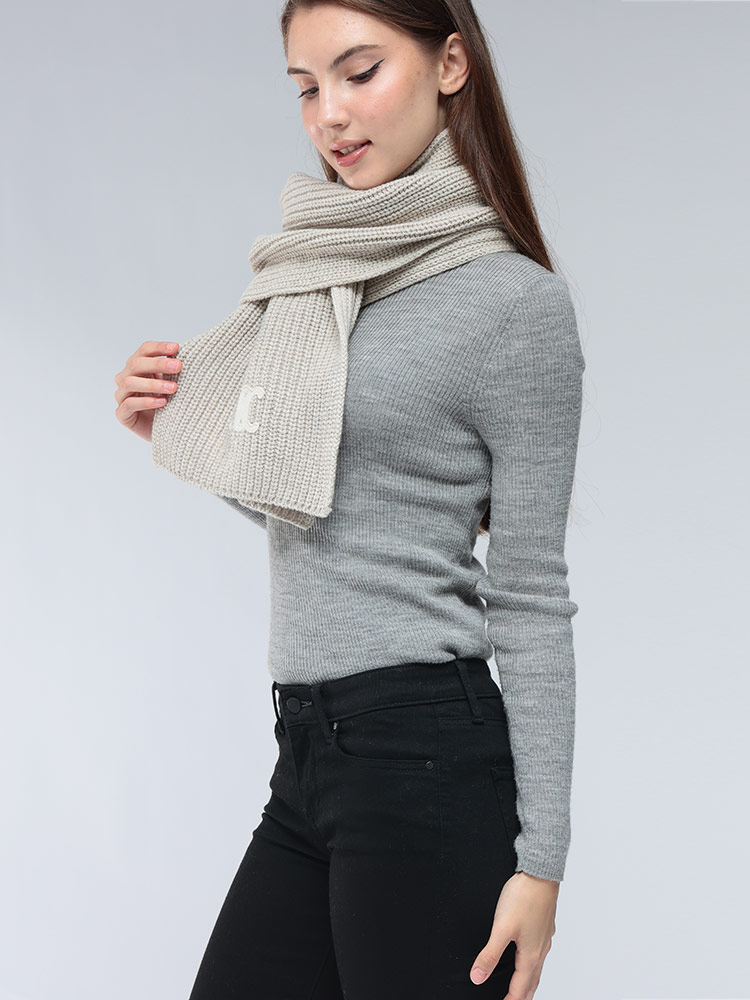 CELINE (セリーヌ) カシミヤ100％ トリオンフ スカーフ CELL2AZ0A384D