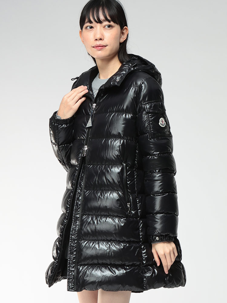 MONCLER (モンクレール) フード ダブルジップ ダウンコート クーセル